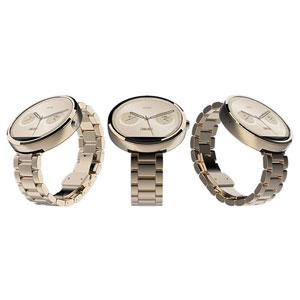 ساعت هوشمند موتورولا مدل Moto 360 Moto 360 Champagne Gold Metal 18mm BandGold Metal 18mm Band