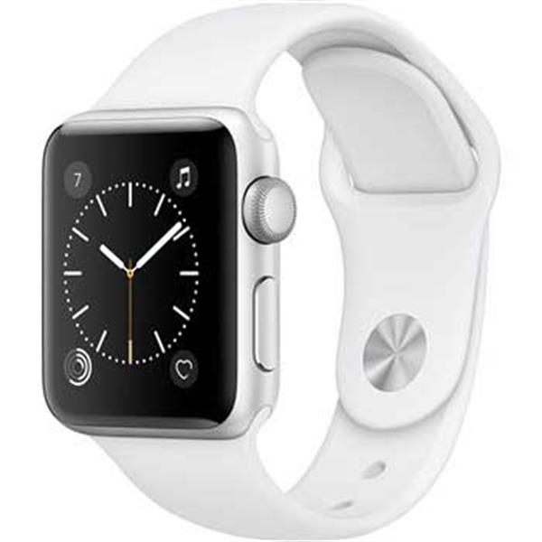 Apple Watch 2 38mm Silver Aluminum Case with White Sport Band