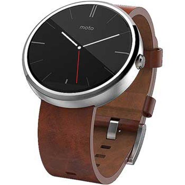 Motorola Moto 360 Brown Leather Band