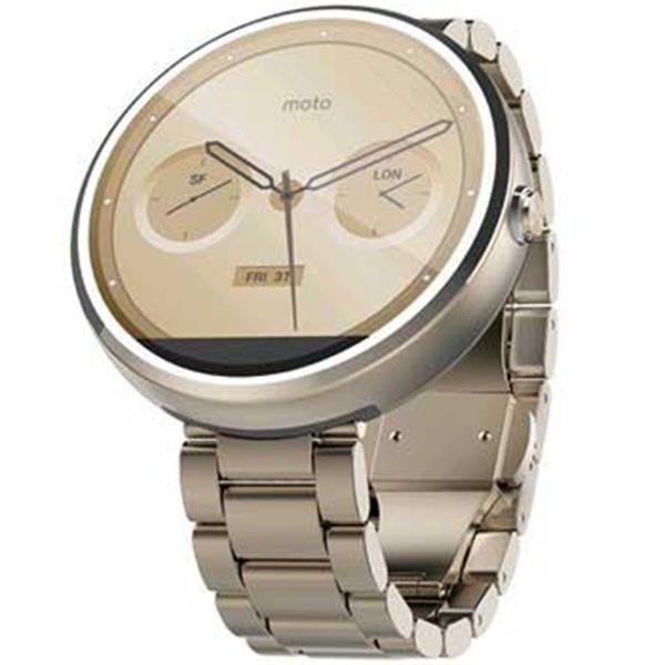 Motorola Moto 360 Champagne Gold Metal 18mm Band